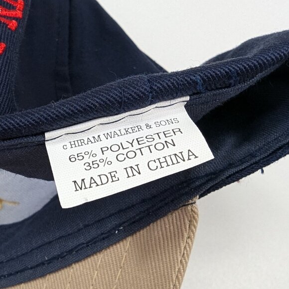 Vintage T.Q. Hot Hiram Walker Tequila Snapback Adjustable Baseball Hat - Picture 4 of 4